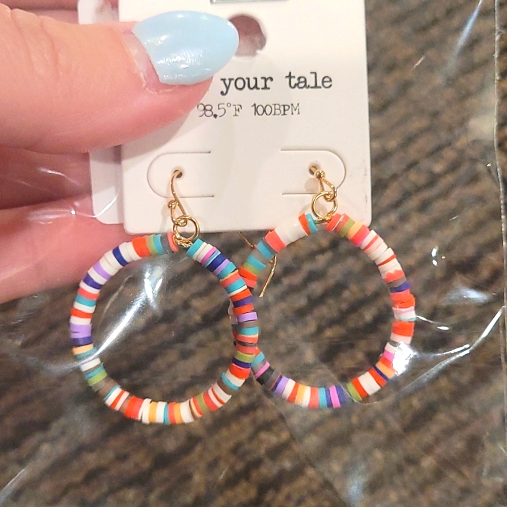 Colorful Beaded Earrings